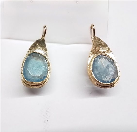 Pendientes Soprana Mujer ACQUAMARINA in Oro amarillo Acquamarina 7.5 Ct ORGAQ31X12 - ORGAQ31X12